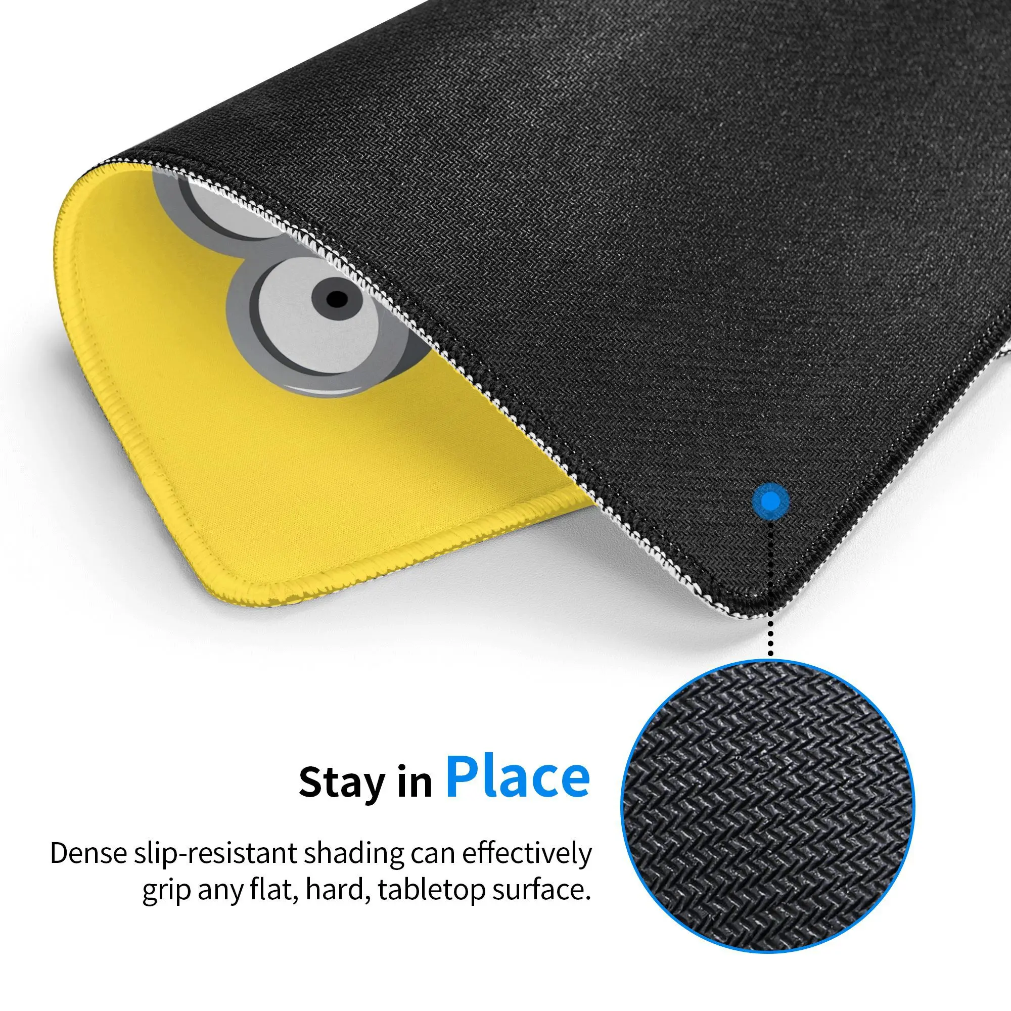 Minions criativo universal antiderrapante mouse pad gaming mouse tapete novo almofada de mesa confortável para computador portátil