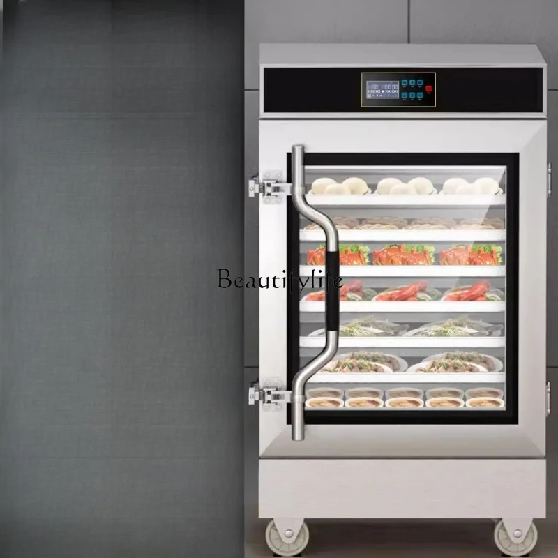 

Steamer Commercial Electric Steamer Canteen Electric Kitchen Small Glass Door Steamer