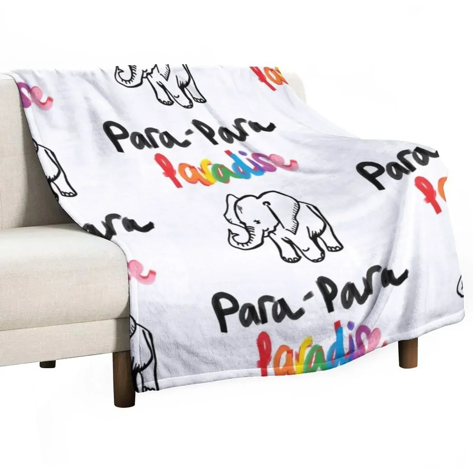 Paradise Throw Blanket Polar Flannel Soft Beds Blankets For Bed Baby Plush Blankets