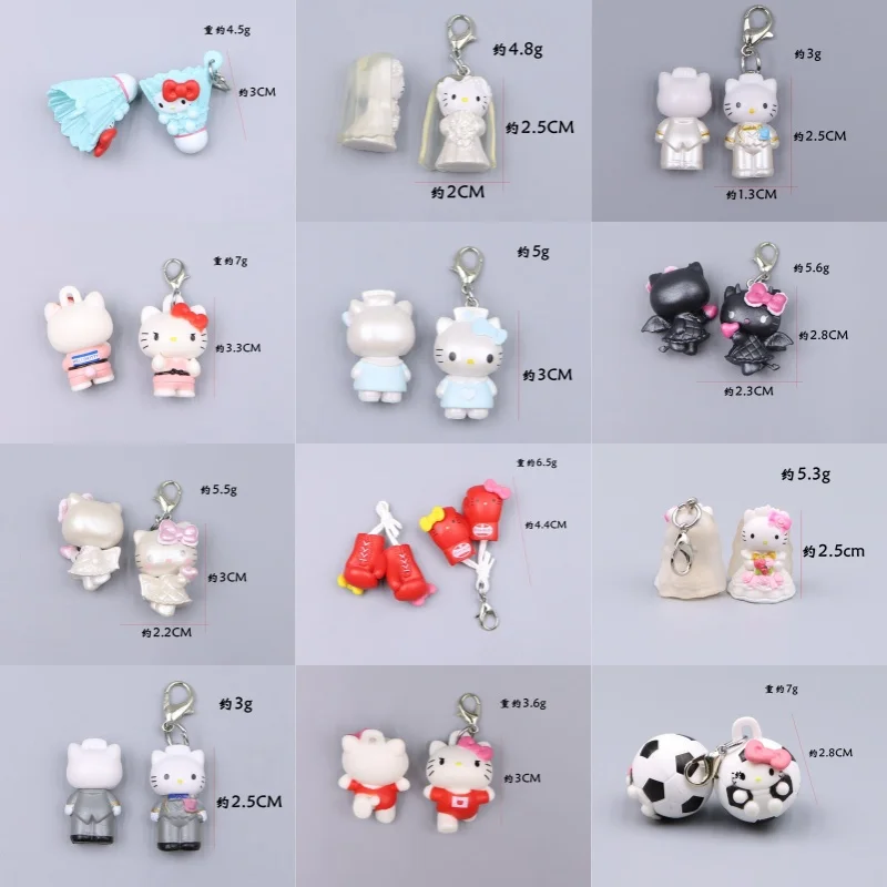 

Cute Hello Kitty Bag Pendant Cartoon Anime Women Accessories Handmade Clothes Case Backpack Student Kawaii Girl Gift Wholesale
