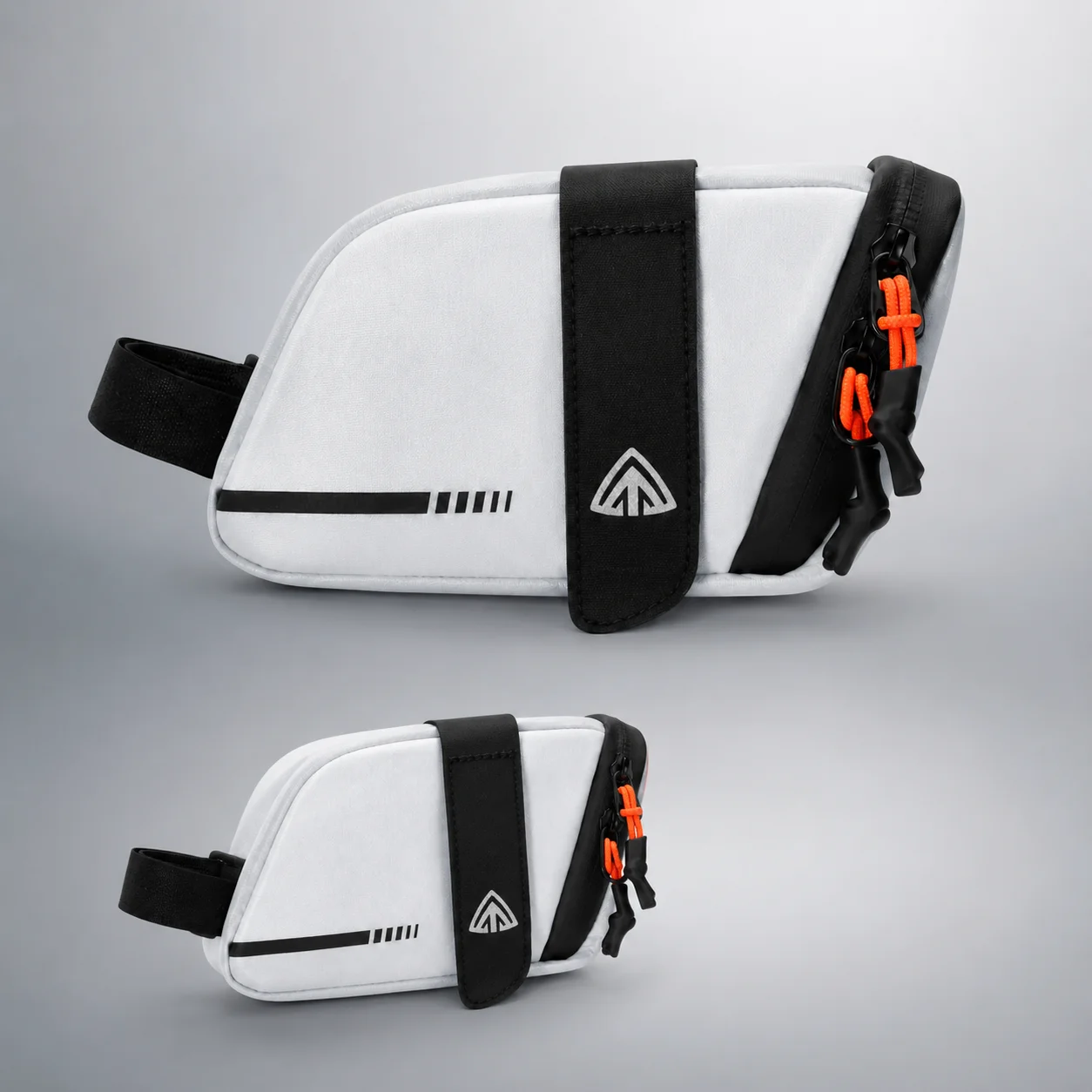 Bike Seat Bag Reflective Cycling Rear Bag Water Resistant Saddle Pouch Large Storage Quick Install MTB Road Bike Gear