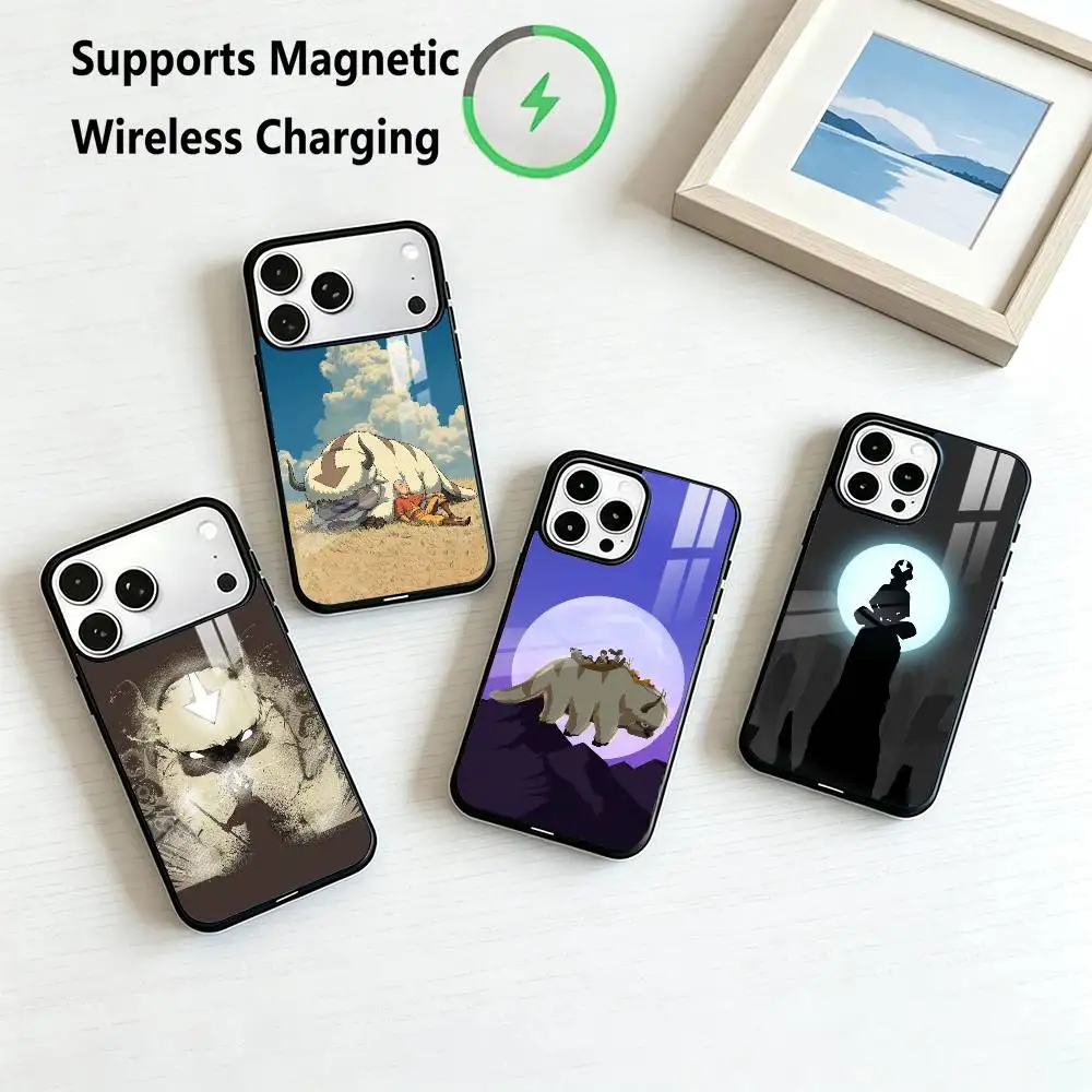 Avatar The Last A-Airbender  Phone Case For iPhone17,16,15,14,13,12,11 Plus,Pro Compatible with magnetic wireless charging