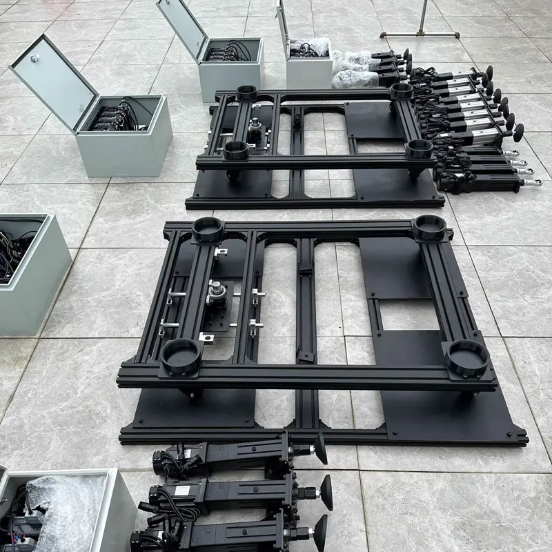 6-осевой симулятор SC с полным движением, игра вождения с симулятором удивительного опыта, виртуальная реальность VR Racing, 6-доступная платформа движения