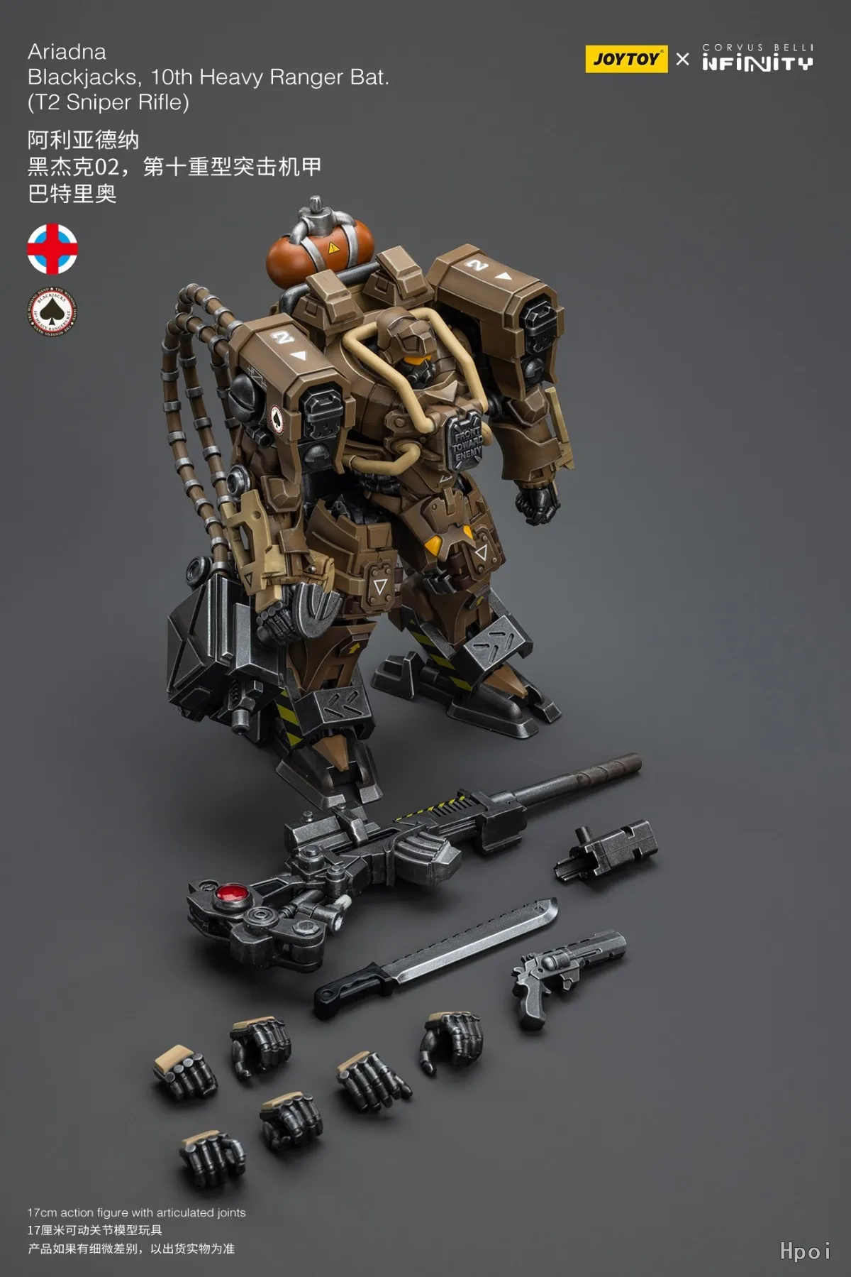 

JOYTOY IFiNiTY Scale 1/18 Action Figure Ariadna Blackjacks, 10th Heavy Ranger Bat. (T2 Sniper Rifle) Model Toy Gift
