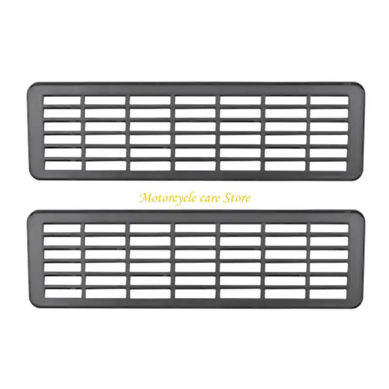 

U75F Pair Car Vent Grille Protector Scratch Resistant ABS Car Vent Cover for Vehicle