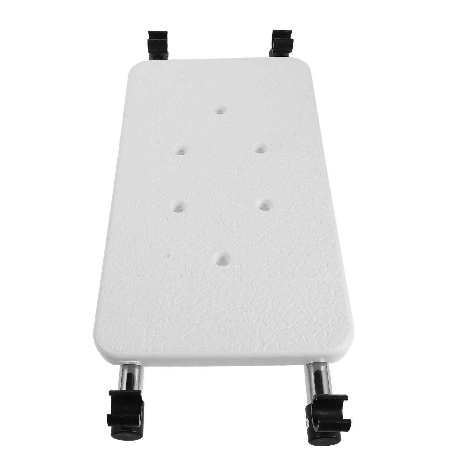 Walker Seat Attachment Reversible 12.6x6.3inch Anti-Slip Drainage Shower Bath Seat for Disabled Seniors Walker Rest Board