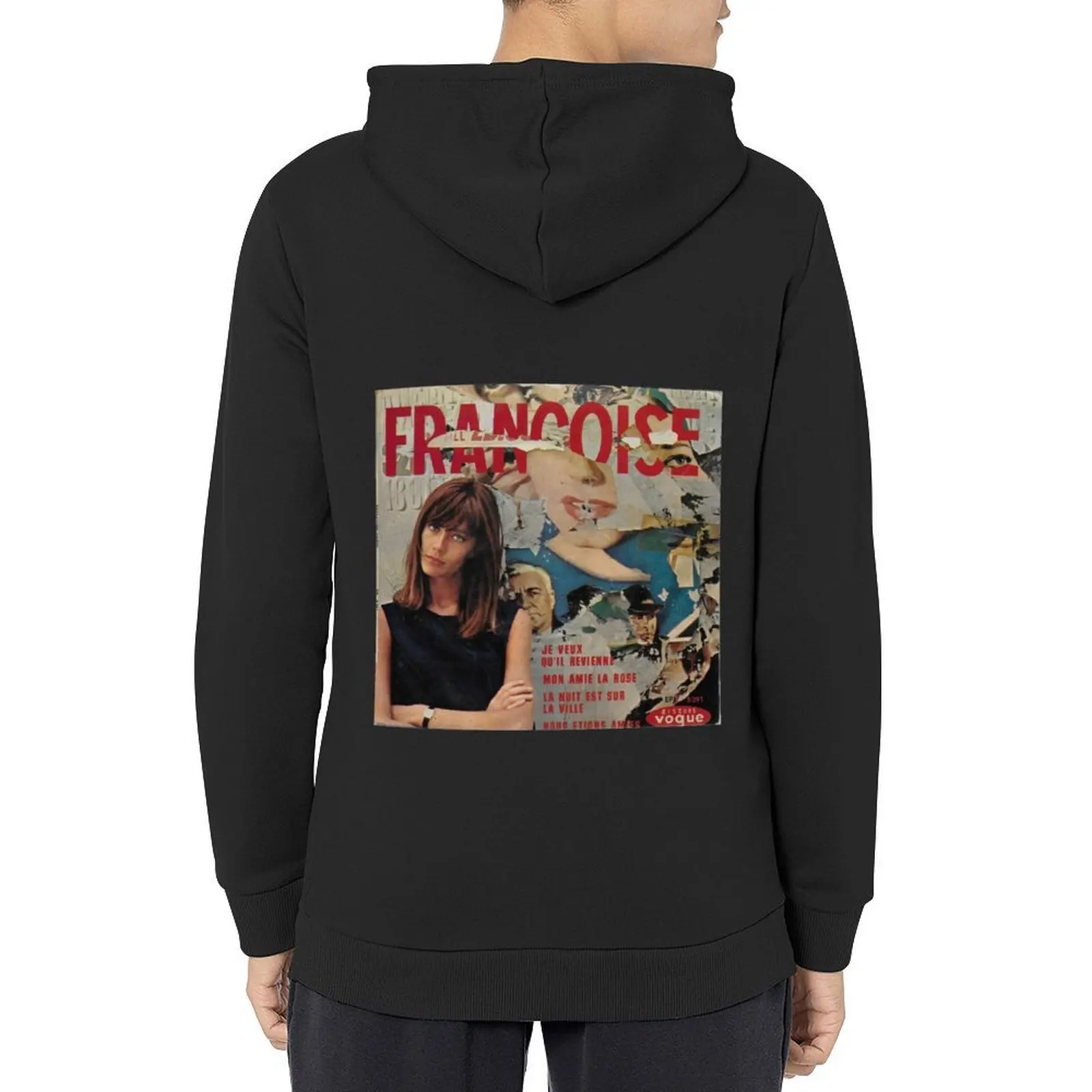 

Franoise Hardy - Art Hoodie blouse men's clothes mens clothes men clothing hoodie men