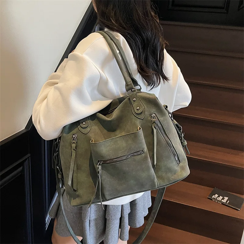 

Ретро сумки через плечо для женщин, повседневная универсальная женская сумка через плечо, кошелек и сумки, дорожная сумка, классные сумки для девочек