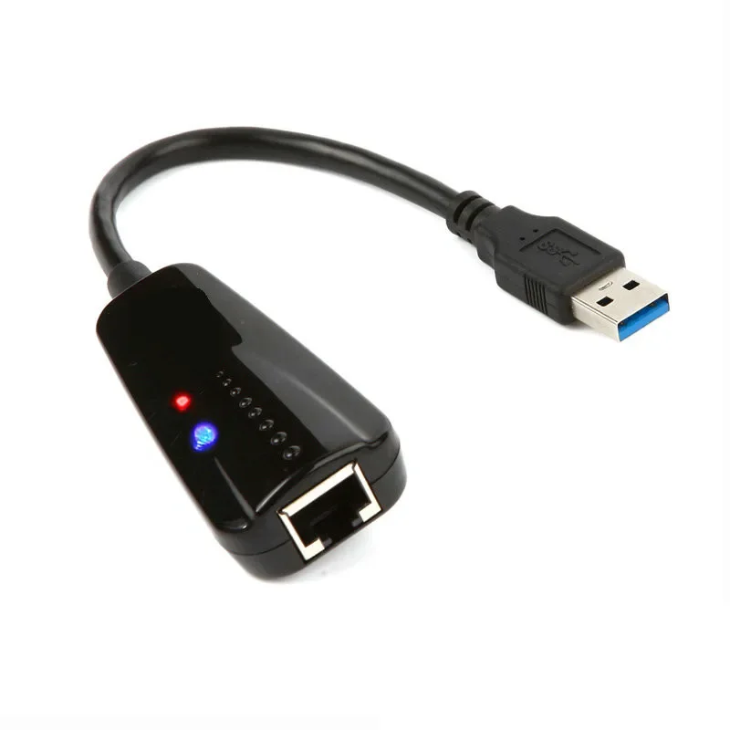 DM-HE78 RTL8153 Sans Lecteur USB3.0 Gigabit Carte Réseau USB Vers RJ45 Filaire Réseau Externe Convertisseur de Câble