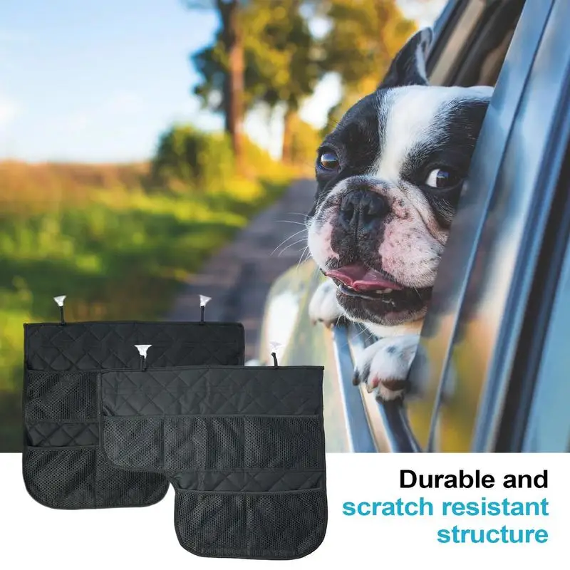 

Car Door Protector For Dogs Puppy Scratch Guard For Car Door Auto Pet Anti-Scratching Cover Vehicle Interior Guard For Sedan