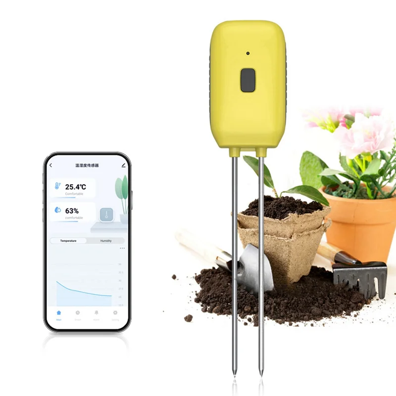 A003 지능형 온도 및 습도 토양 감지기 토양 과수원 정원 심기 온도 및 습도 테스터