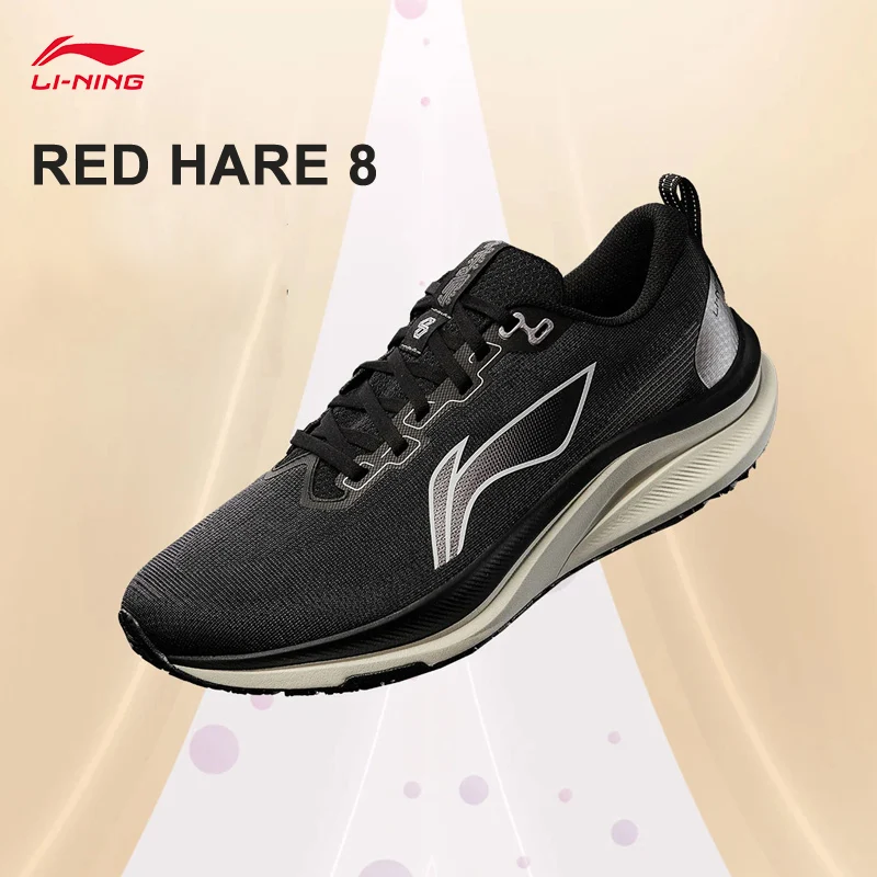 

LI-NING RED HARE 8, мужские кроссовки для бега, дышащая устойчивая спортивная обувь, носимые противоскользящие кроссовки с подкладкой ARPV013