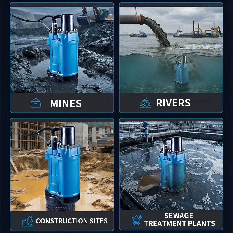 

Submersible slurry pump, high chromium alloy wear-resistant and corrosion-resistant mud pump, vertical electric underwater sand