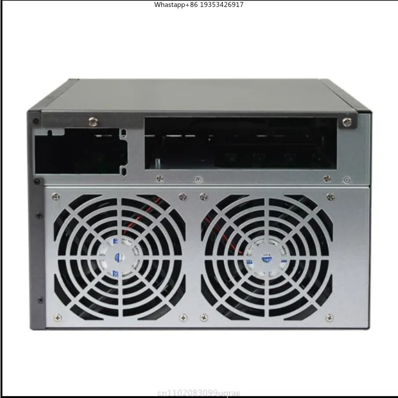 New 8-bit nas chassis multi-hot-swappable hard disk itx main Applicable to board network home by DIY enterprise storage server