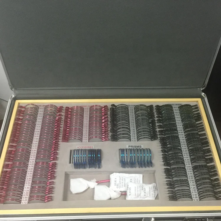 Optician Instruments 266-JSC Trial Lens Sets Lens Case For Eye Sight Testing