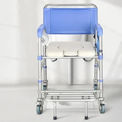 Stool With Wheels Non-slip Shower Dining Chairs Toilet Foot Stand High Chair Bath Elderly Bathroom Cabinet Washbasin Scaffolding