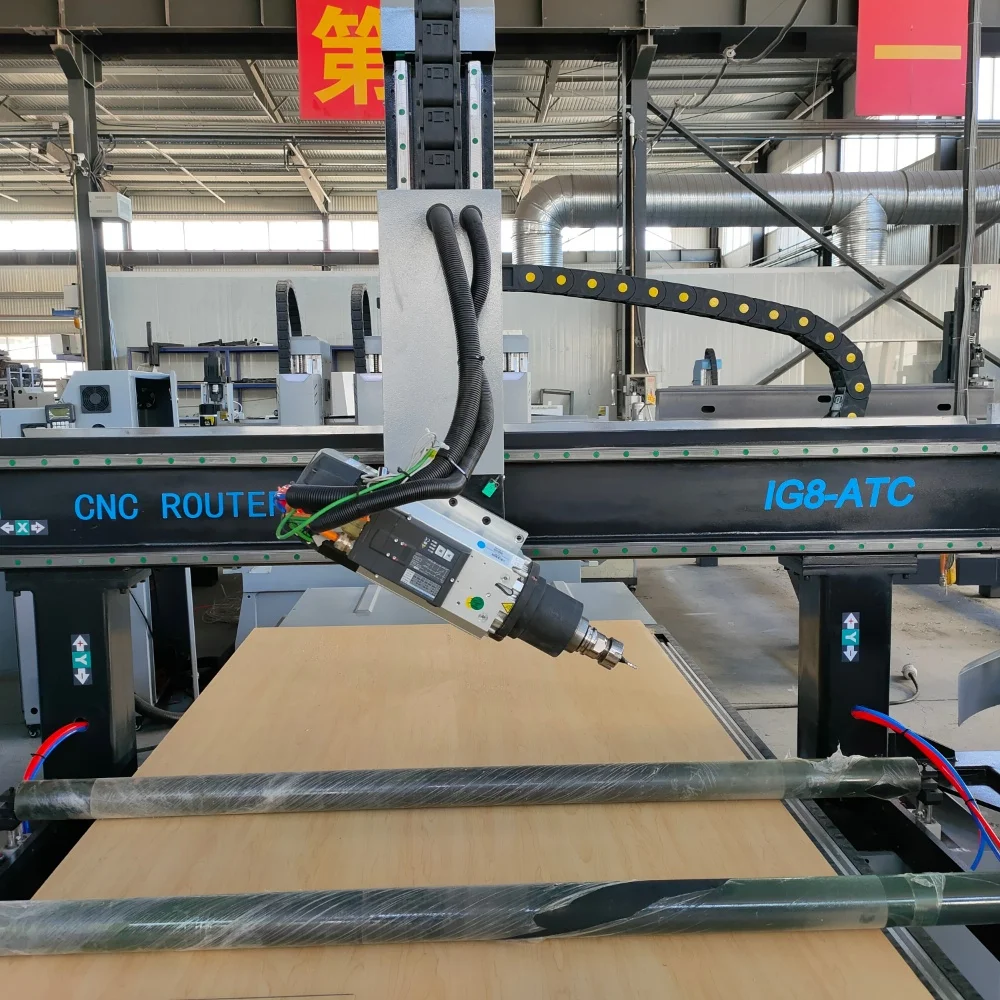 1530 ATC CNC Router Wood CNC Router Machine for MDF Plywood Solid Wood Cabinet Furniture Cutting Automatic Tool Changer