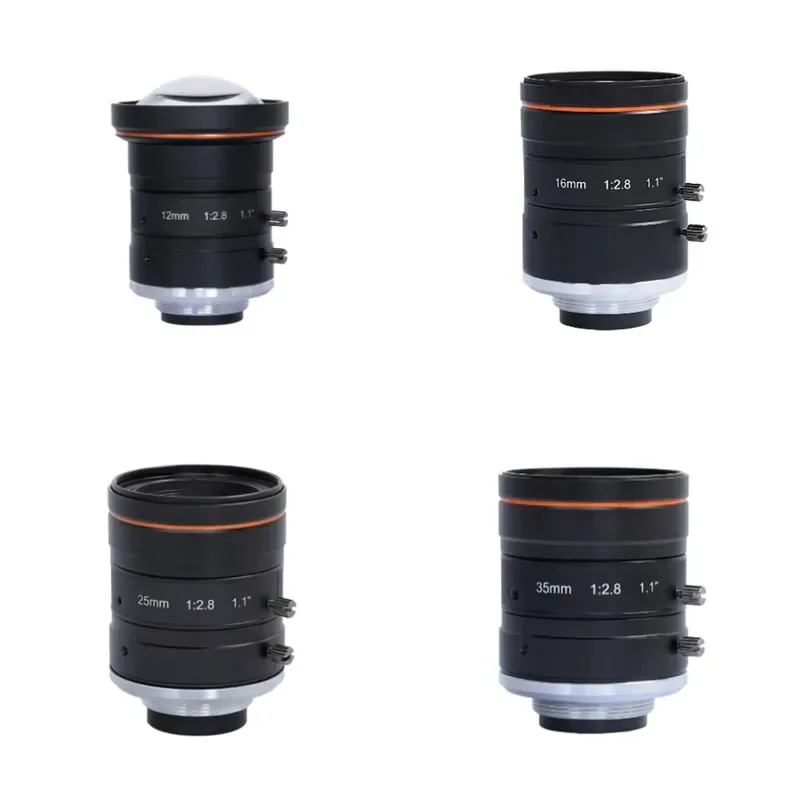 KF series MVL-KF1228M-12MP 1.1 inch high resolution image definition machine vision lens