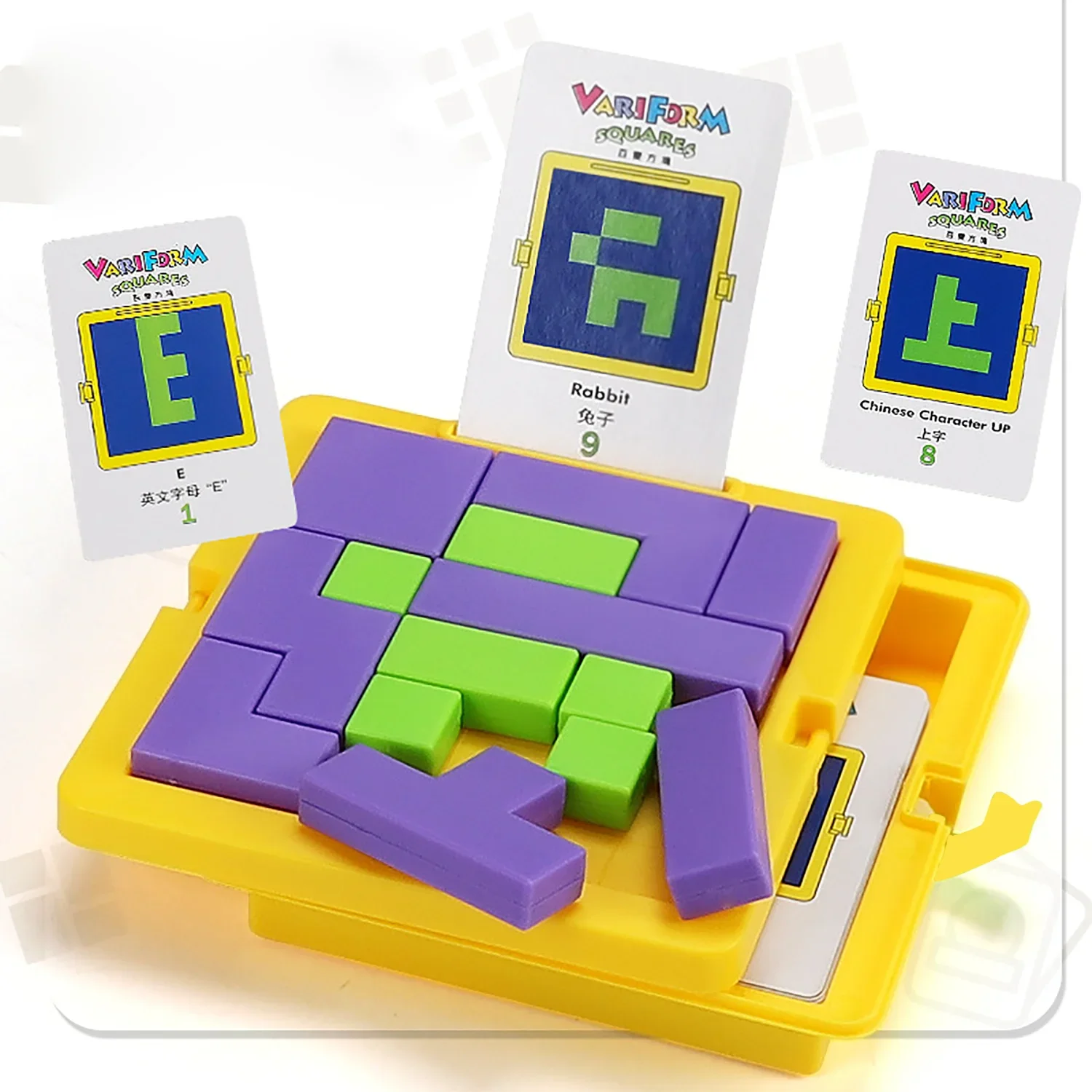 Russian Puzzle Cube 3D Jigsaw, Intelligence Development Toy, Stress Relief Building Blocks Game, Educational Fun Gift
