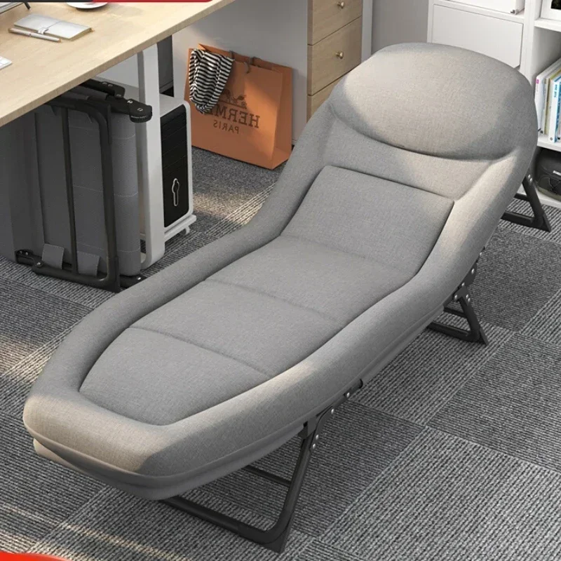 Hot sell Office Station Lunch Break Bed For Lunch Break Simple Bed Portable Accompanying Camp Bed Recliner