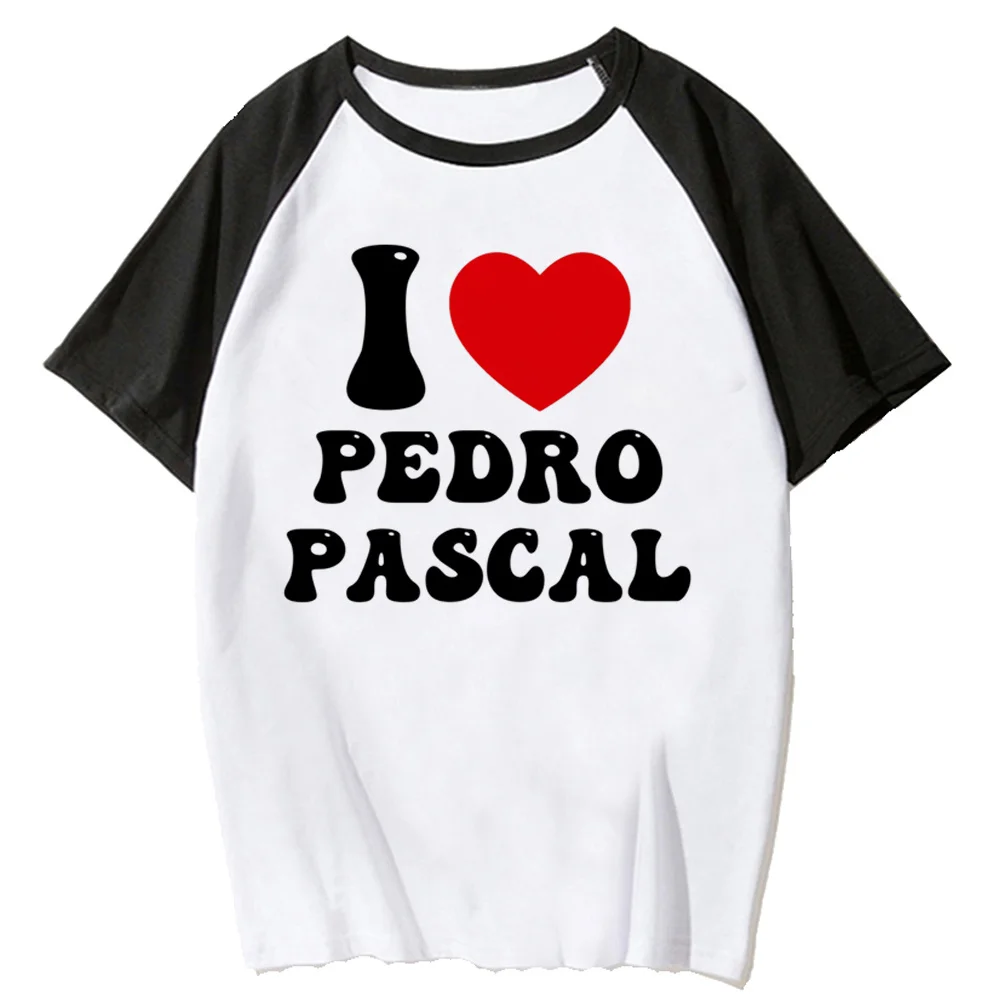 Pedro Pascal top women summer t shirt girl graphic clothes