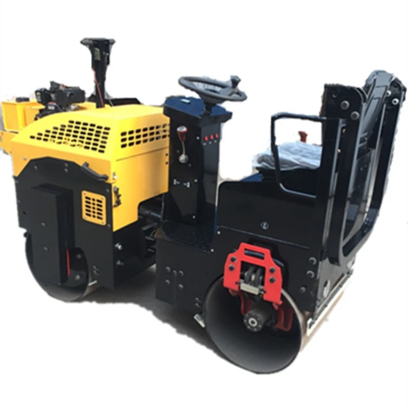 

Supply 2 ton full hydraulic roller, ride-on vibration roller, double tandem roller, small roller