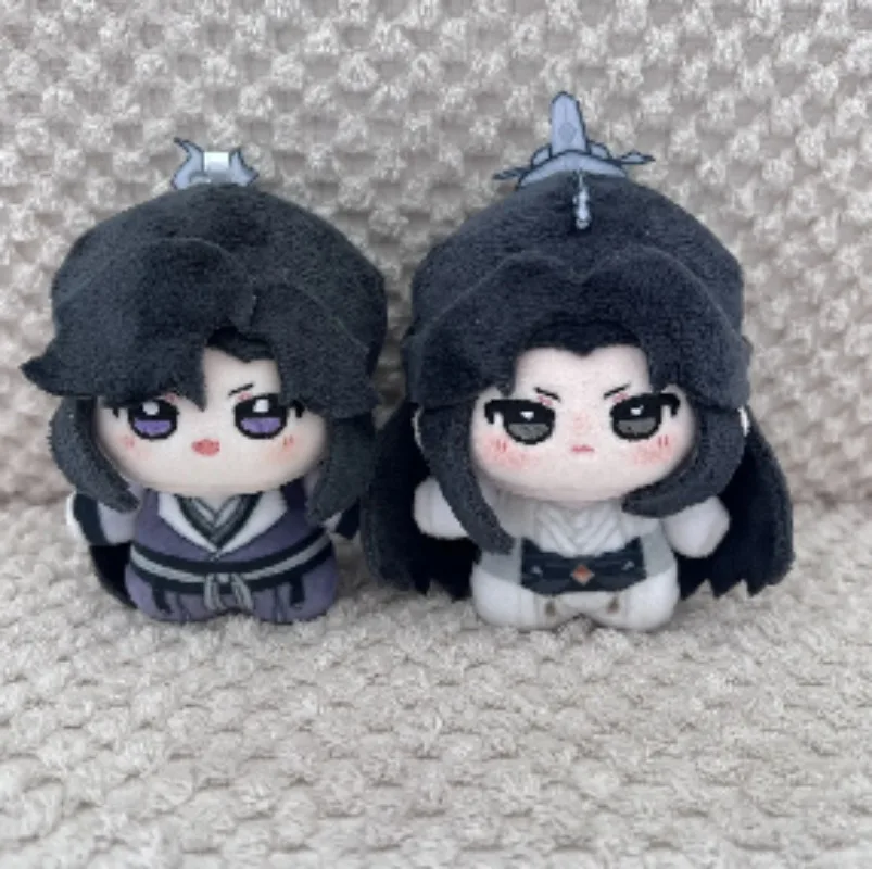 الهاسكي وقطته البيضاء Shizun Mo Ran Chu Wanning زملاء القطن دمية أفخم دمية الشكل قلادة هدية عيد ميلاد