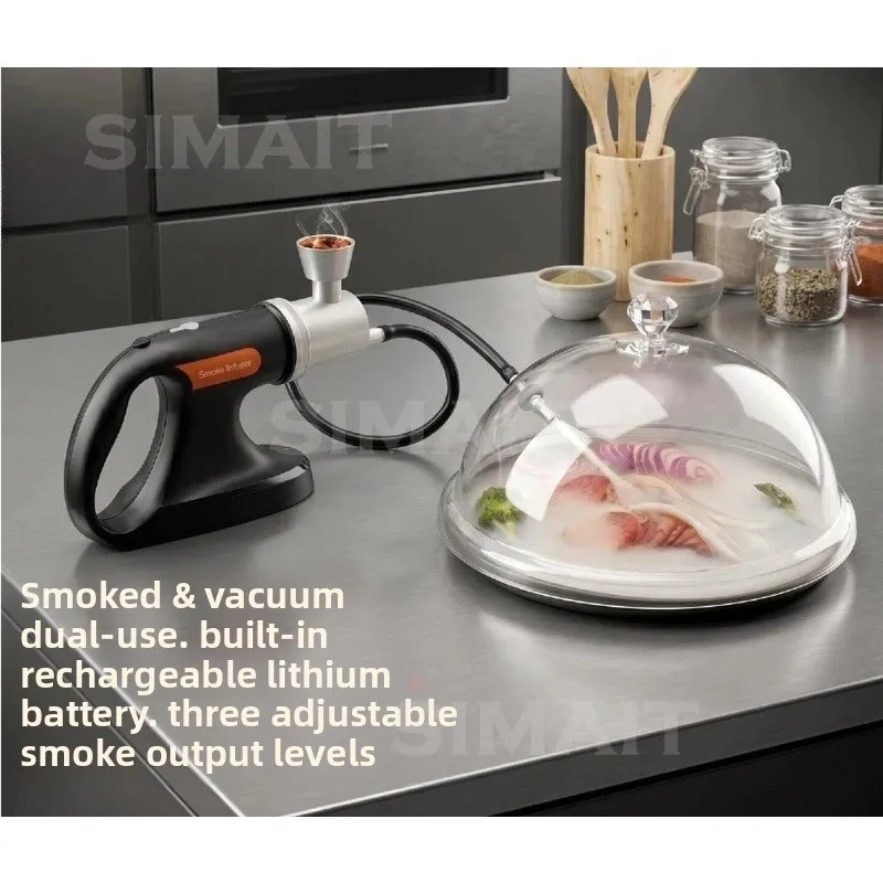 Smoker, Multifunctional Gourmet Bubble Smoker, Kitchen Bar Molecular Cuisine Mixing Cocktails