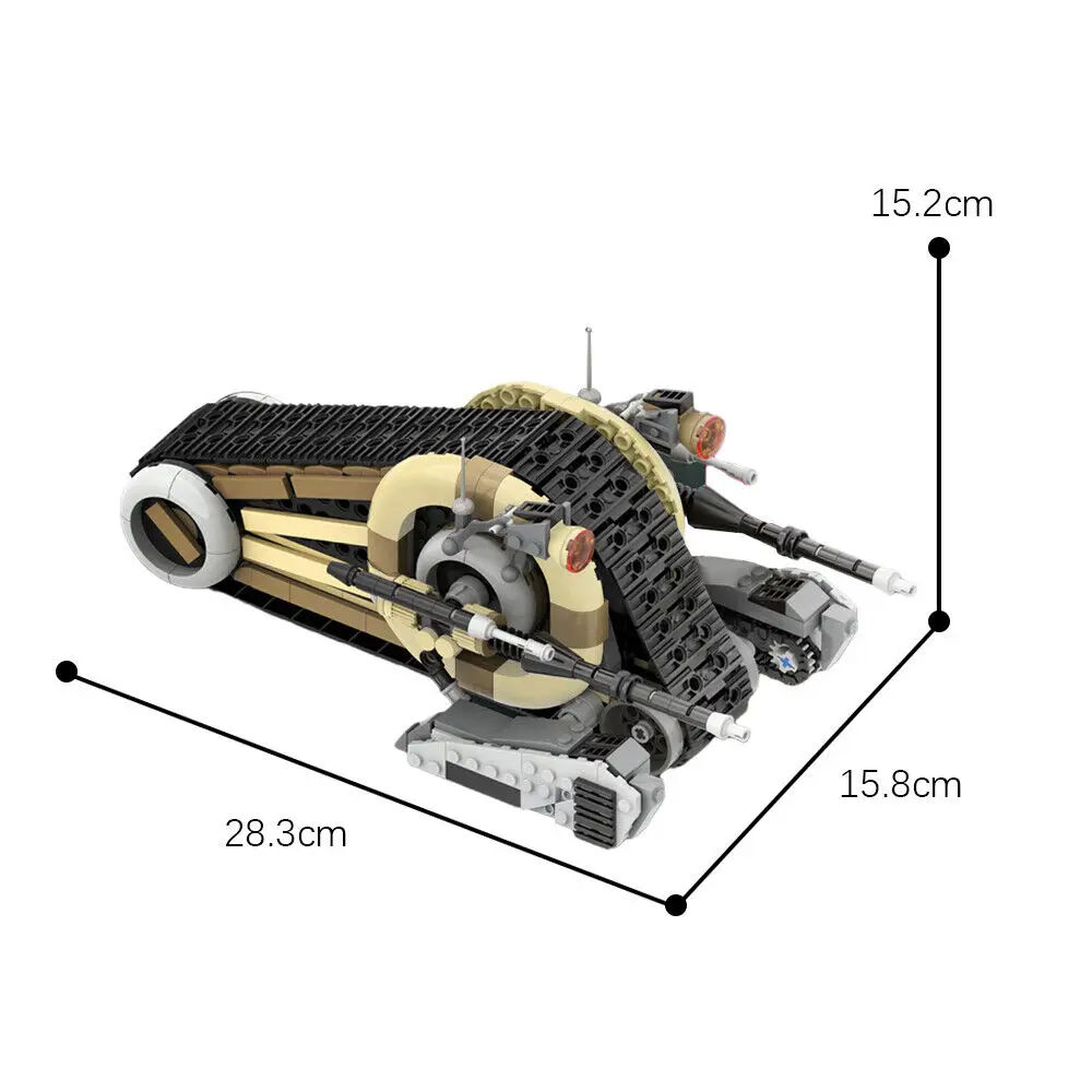 De NR-N99 Robothandhaver-Tankrobot Van De Overtuigingsklasse 670 Moc-Build