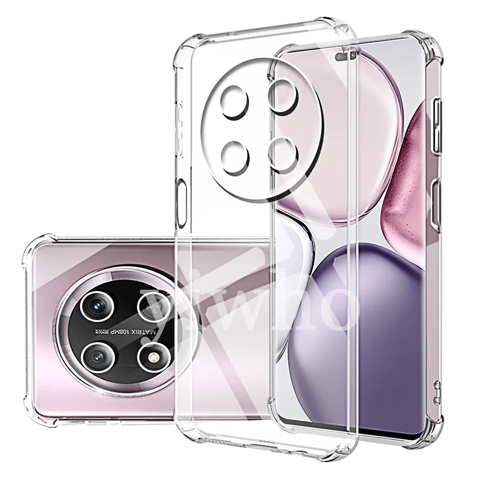 Transparent Phone Case for Honor X9c X7c X9b X8b X7b X6b X9a X8a X7a X6a X9 X8 X7 X6 A B C Shell Protective Camera Clera Covers