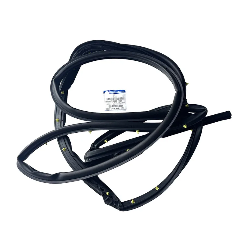 

NBJKATO Brand New Genuine OEM 55399214AG / 55399215AG Rear Door Opening Weatherstrip For 11-21 Jeep Grand Cherokee WK2