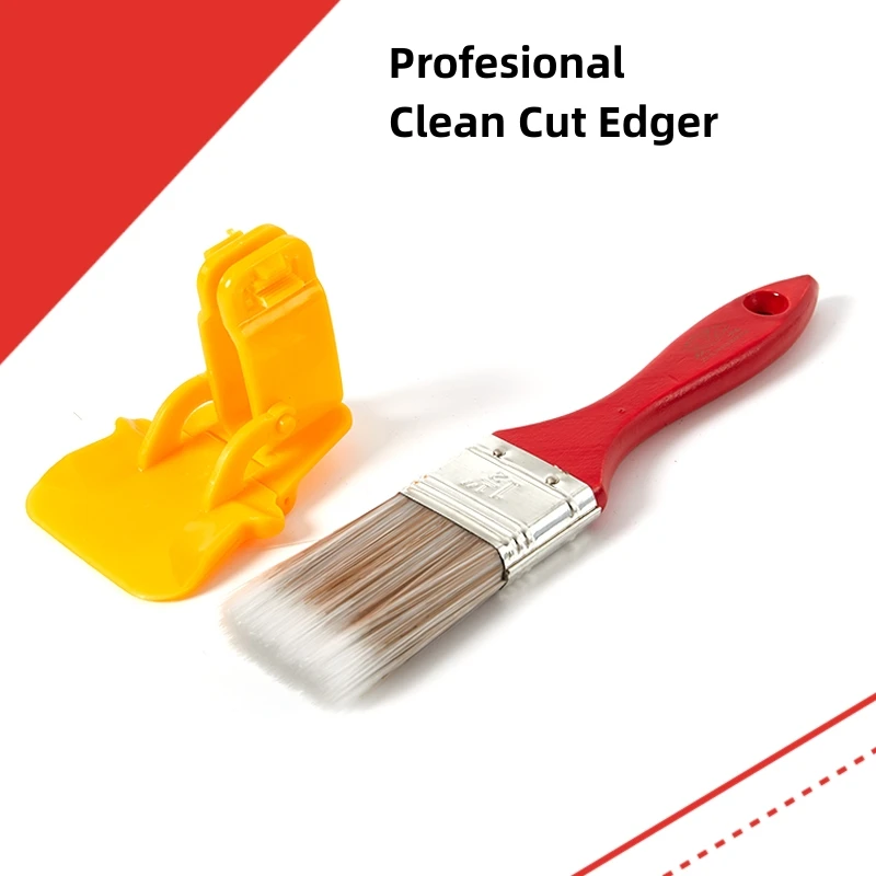 

1Set Clean Cut Profesional Edger Corner Paint Brush Edger Brush Tool Multifunctional For Home Wall Room Detail