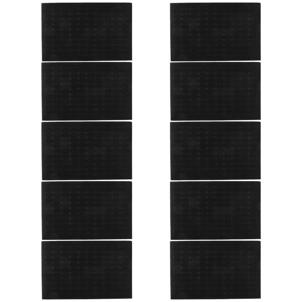10Pcs Premium Sponge Jewelry Box Inserts Stackable Ring Earring Organizer Protective Padding Display Tray Jewelry Storage
