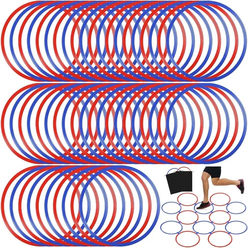 5/12pcs  Durable Agility Training Ring Portable Football Speed Agility Training Ring Sports Football Training Equipment