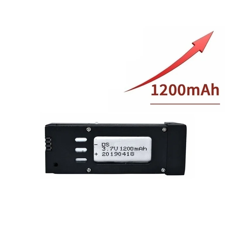 1-10PCS Upgraded Power 3.7V 1200mAh Lipo Battery For E58 S168 JY019 RC Quadcopter Spare Parts 3.7v Drones Battery