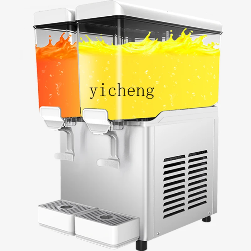 

ZF Drinking Machine Commercial Hot and Cold Automatic Double Cylinder Cold Drink Machine Hot Drink Milk Tea Restaurant Juice