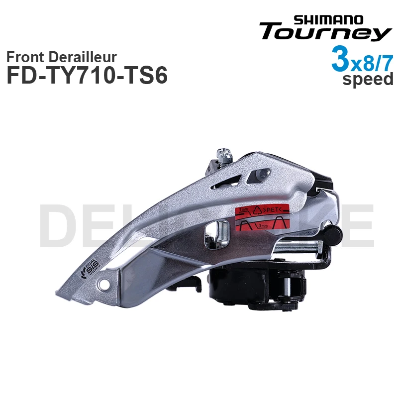 SHIMANO TOURNEY TY TOP SWING Front Derailleur FD-TY710-TS6 (Clamp