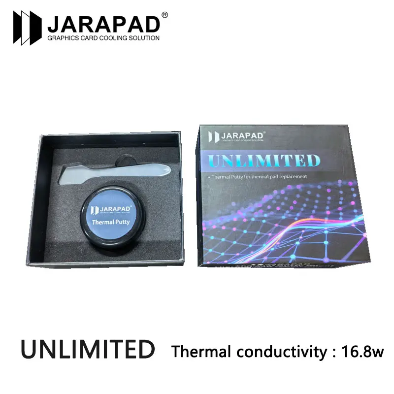 JARAPAD UNLIMITED Thermal Putty 16.8W For VGA GPU IC Processor Rapid Cooling,Non-Electrical Conductive Non-Curing&No Bleeding