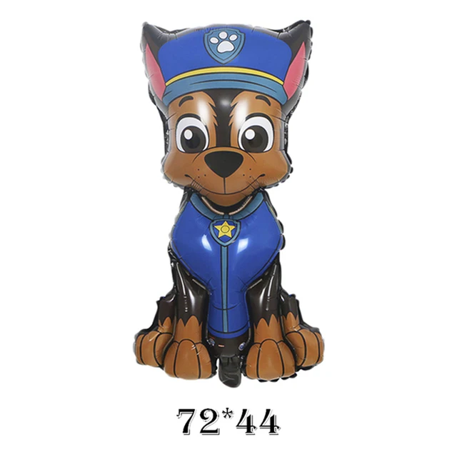 Paw Patrol palloncino in foglio di alluminio Ryder Chase Marshall Skye Cartoon Balloon festa di compleanno per bambini Dog Decor Baby Shower Toy