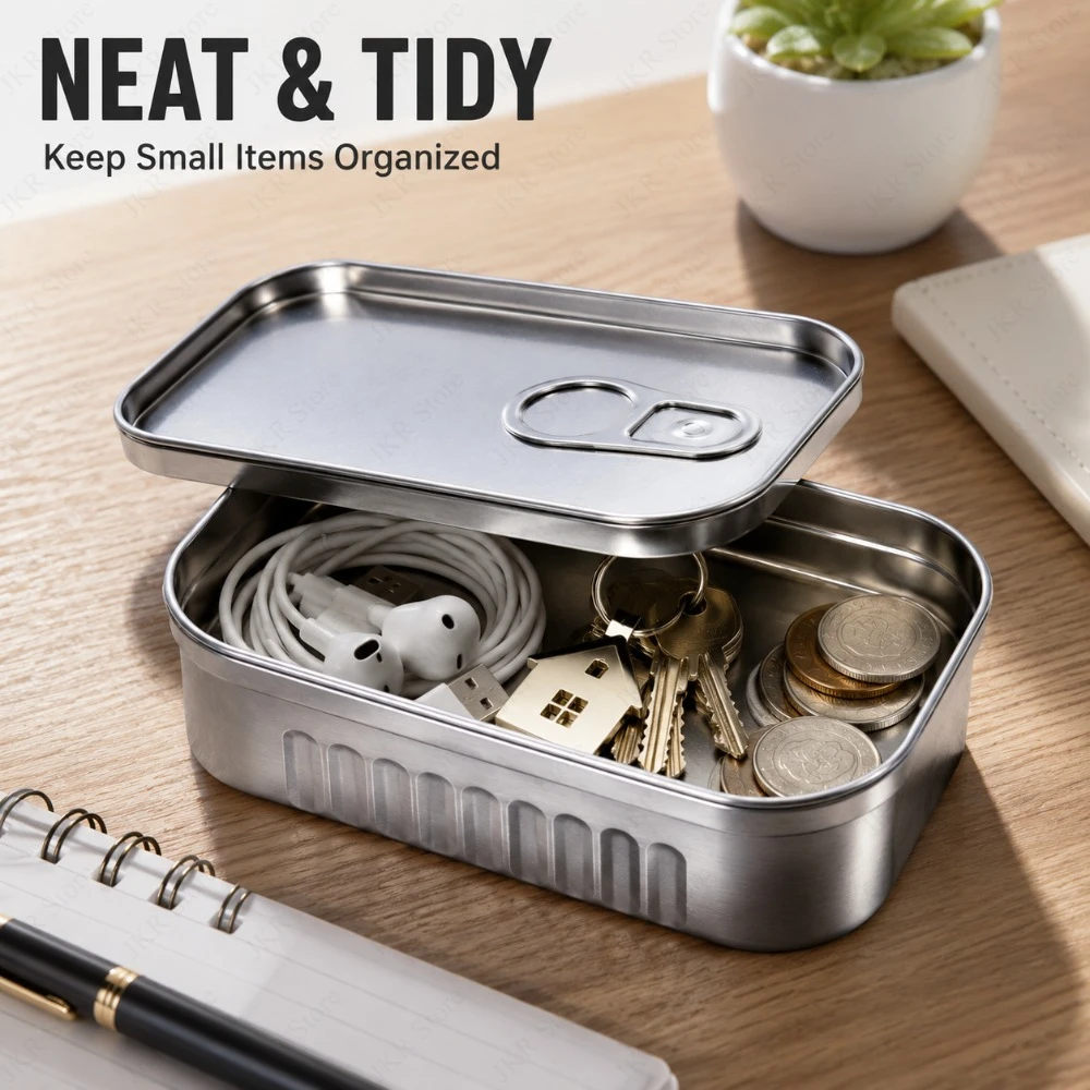 Contenitore in Metallo Stile S - Tin Container Lid recensione e prezzo