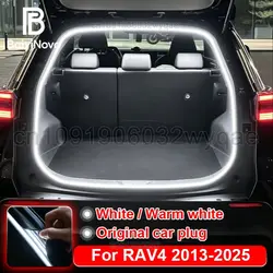 Customized For Toyota RAV4 2013-2025 Car LED Trunk Light Flexible Atmosphere Light Tail Box Light Interior Decor Accessories