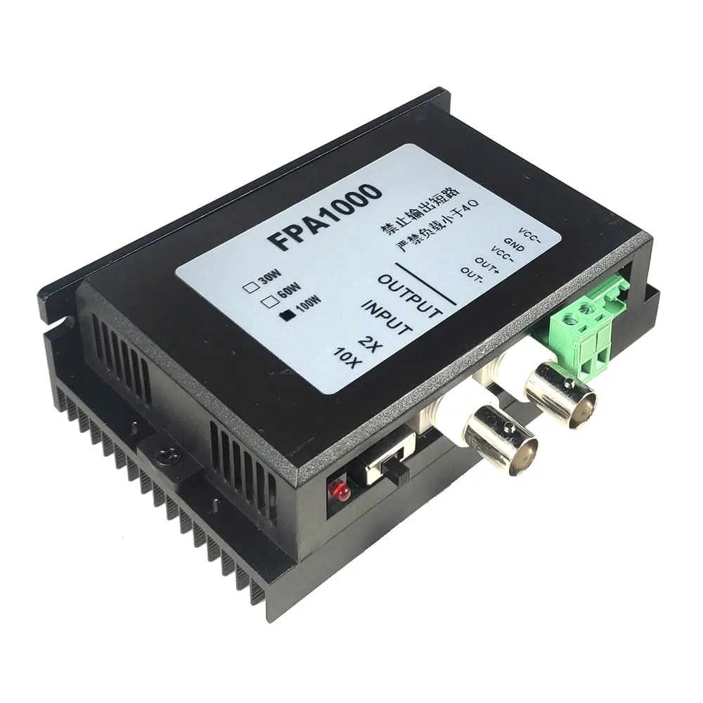 FPA1000 High Power Function / Arbitrary Wave Signal Source Generator DC Power Amplifier / Drive Coil / Ultrasonic