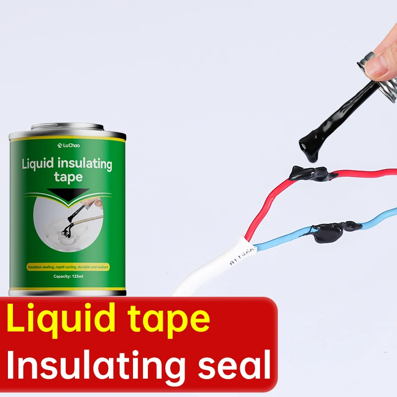 Liquid insulation tape wire joints waterproof sealant high temperature resistant electrician liquid insulation glue