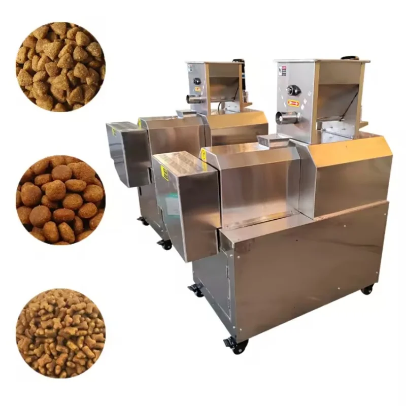 Automatic Puffed Corn Rice Snacks Food Making Extruder Machine