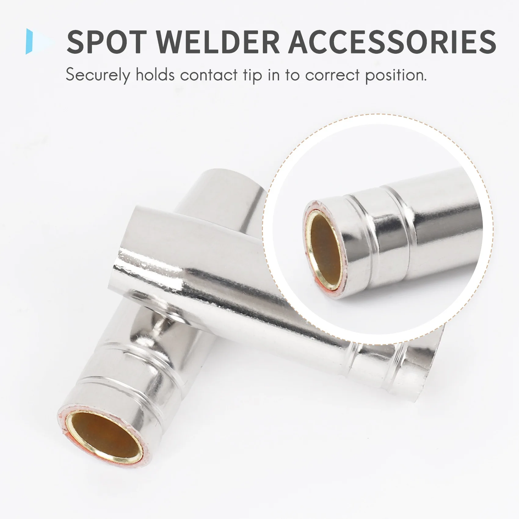 9Pcs/Set 15Ak Mig/Mag Welding Nozzle Contact Tips 0.8X25Mm M6 Gas Connector Holder Set Ad068+