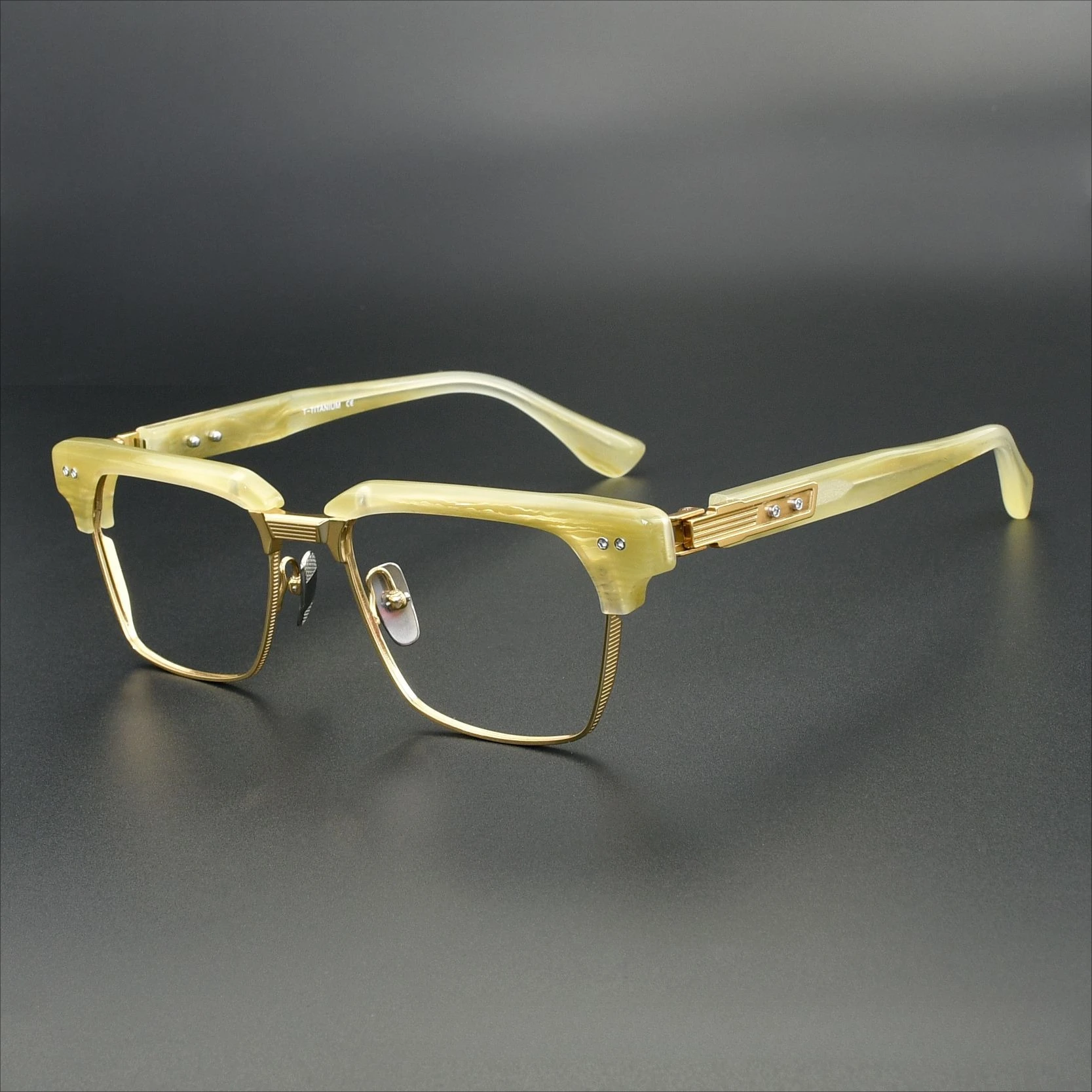 2026 Retro Square Fashion Business Men Glasses Frame Luxury Brand Design Reading Computer Women Prescription Optical Eyeglass