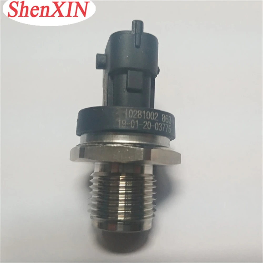 Brandstofrail druksensor OEM 0281002863 314014 A400 voor Hhyundai Accent Azera I30 Kkia AGE Borrego Carens Soul