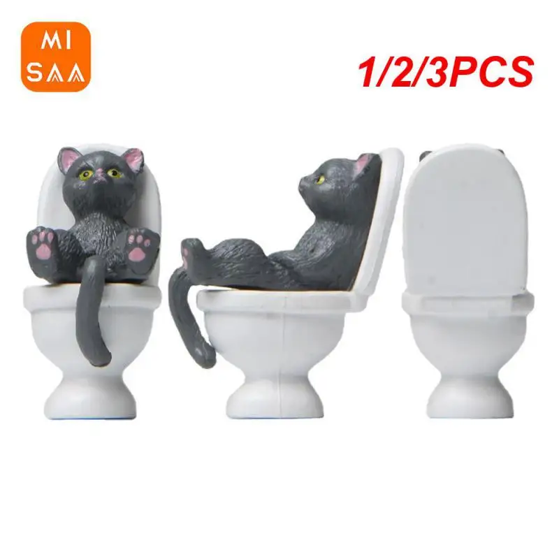 1/2/3PCS The Cat Simple Interesting Practical Durable Home Furnishing Ornaments Beautiful Cute Portable Decorations Desktop