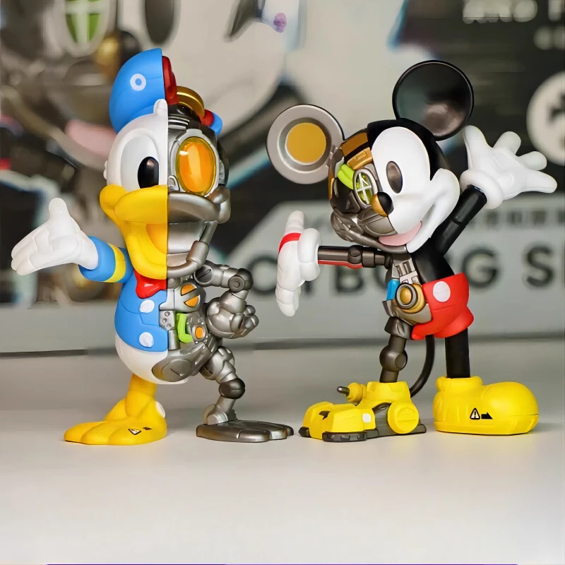 

Полумеханическая серия «Микки Маус и друзья», украшения Disney, милая коллекция кукол, украшения, детские игрушки, подарки