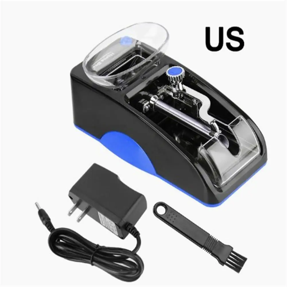 Electric Cigarette Rolling Machine Portable Lightweight Tobacco Roller Injector Maker DIY Automatic Tube Filling Smoking Tool